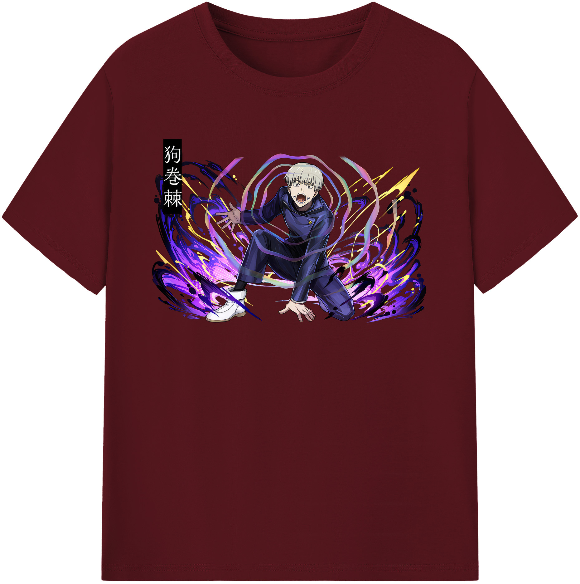 （画像用） 呪術廻戦 Jujutsu Kaisen 綿100％半袖Tシャツ（フロントプリント）